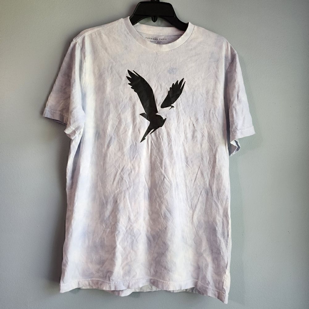 American Eagle Tie-Dye Logo Graphic T-Shirt